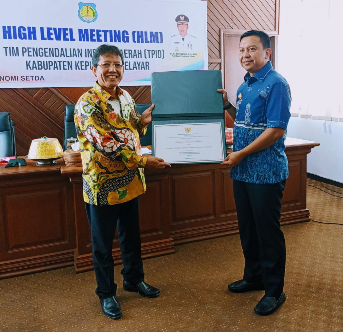 Pemda Selayar Raih Penghargaan Nominasi TPID