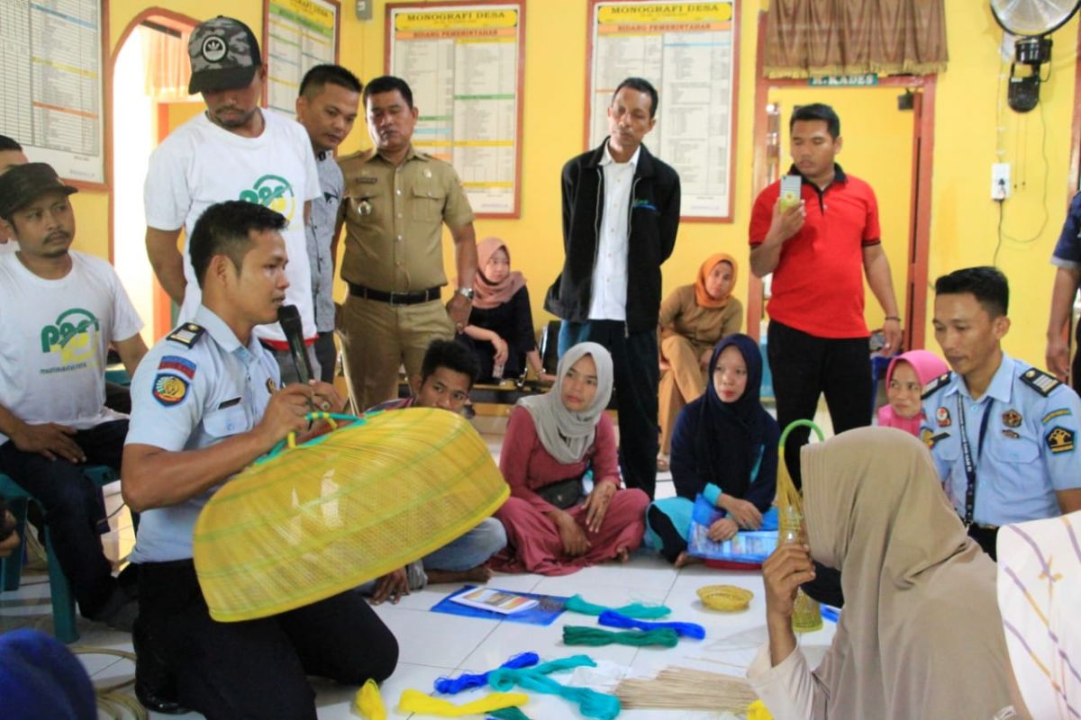Kerjasama BNNP, Rutan Klas IIB Majene Gelar Bimtek Life Skill