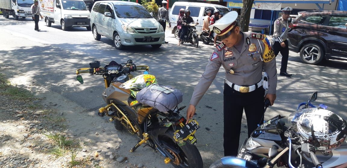 Ratusan Kendaraan Ditilang di Lutra