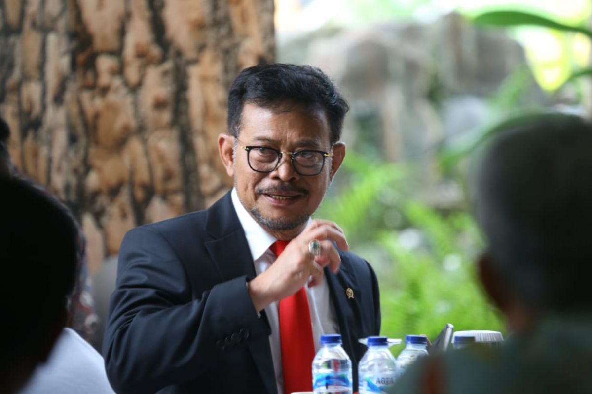 Syahrul Yasin Limpo akan Selesaikan Data Pertanian