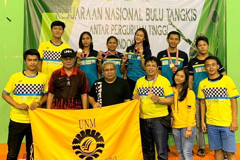 Tim Bulutangkis UNM@HS.01 Ukir Prestasi di Kejurnas UNJ Open 2019 Jakarta