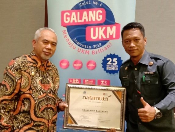 Bantaeng Raih Penghargaan Natamukti Awards