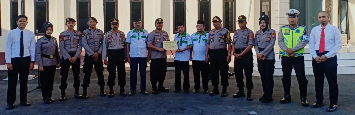 Polres Selayar Salurkan Rp105.004.600 Zakat Maal ke Baznas