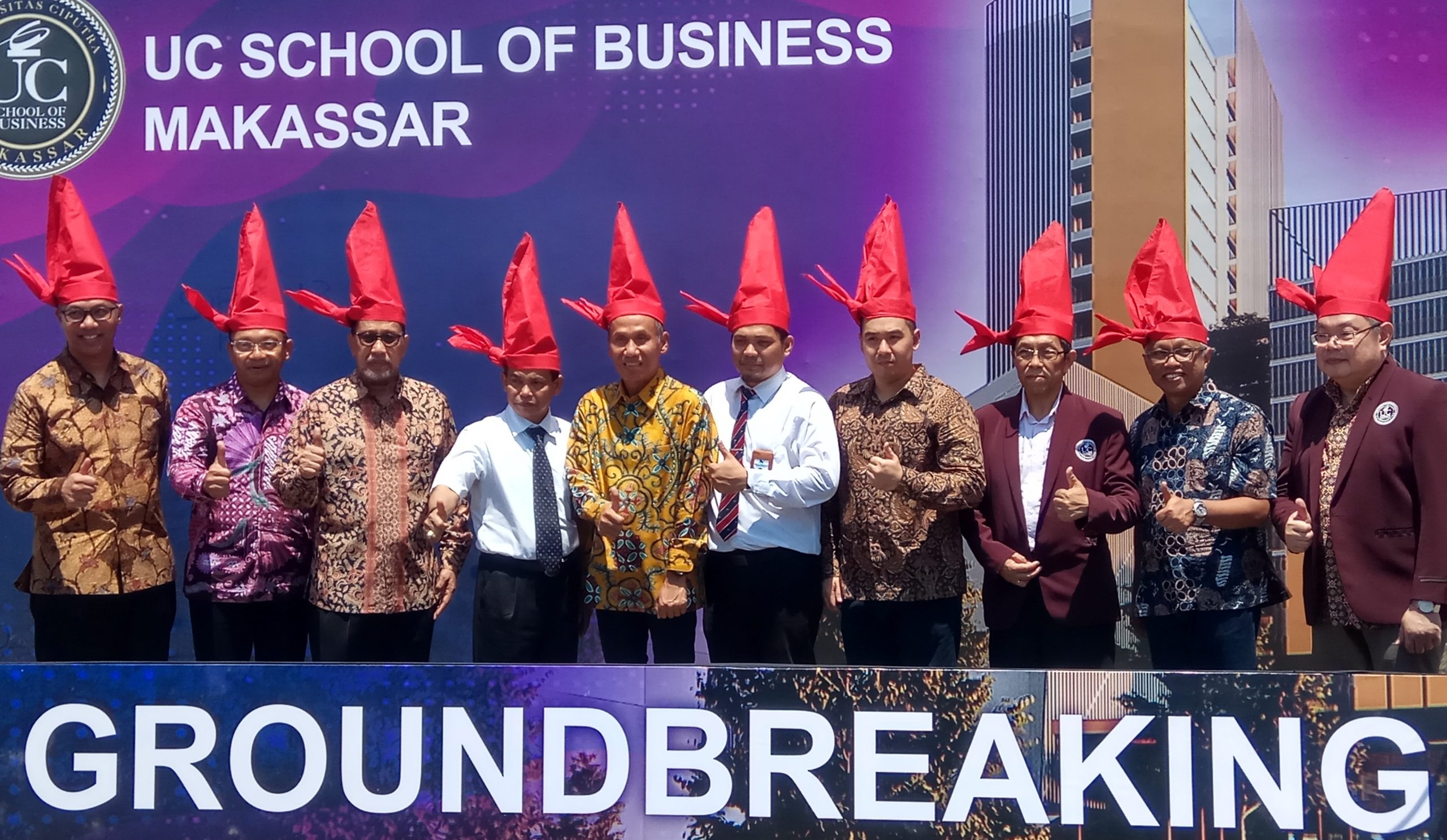 Ground Breaking Pembangunan Universitas Ciputra Makassar Dimulai