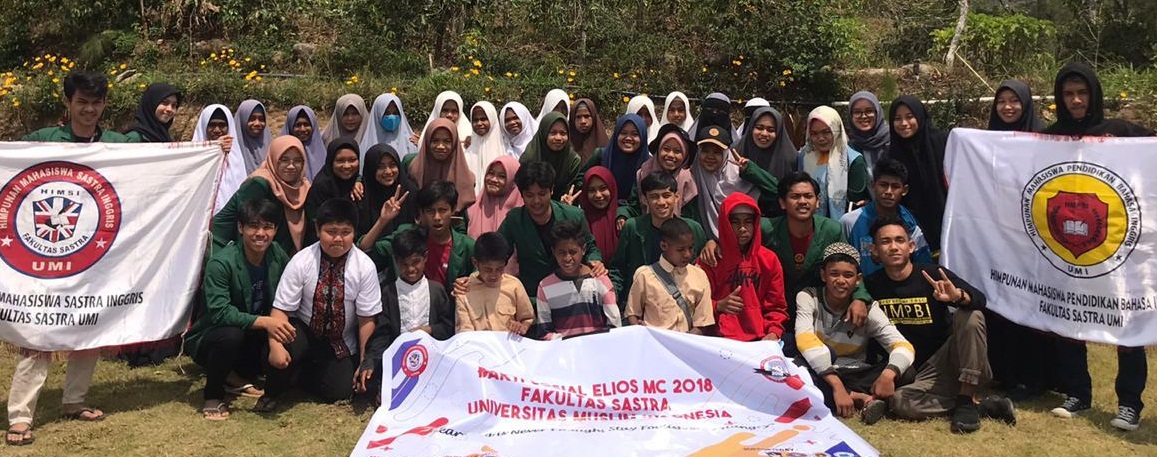 HIMSI UMI Baksos Mengajar Santri Bahasa Inggris di Kaki Gunung Lompobattang