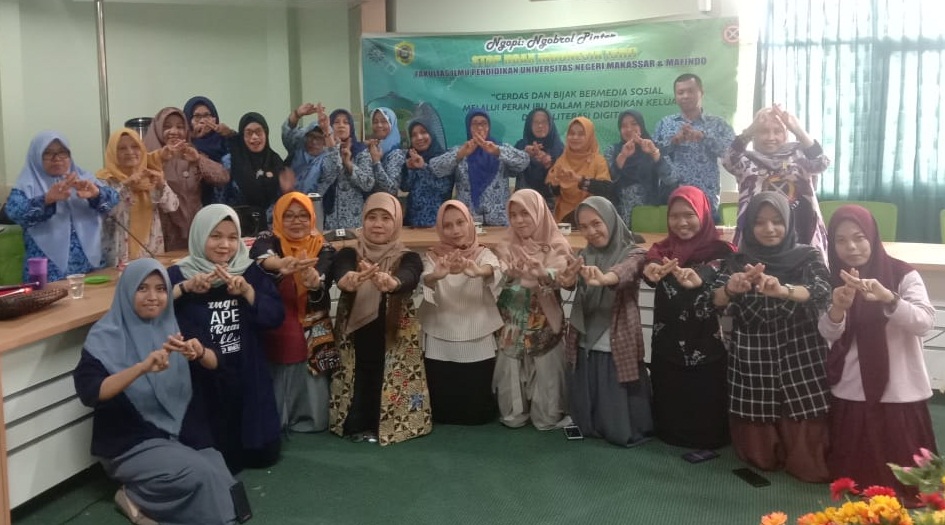 FIP UNM Bareng Mafindo Gelar Ngopi Pinter, Bahas Hoaks