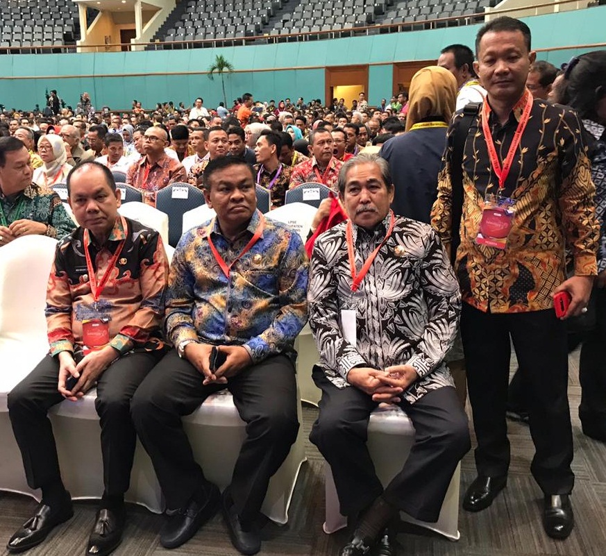 Dibuka Presiden, Bupati Sidrap Hadiri Rakornas Pengadaan 2019