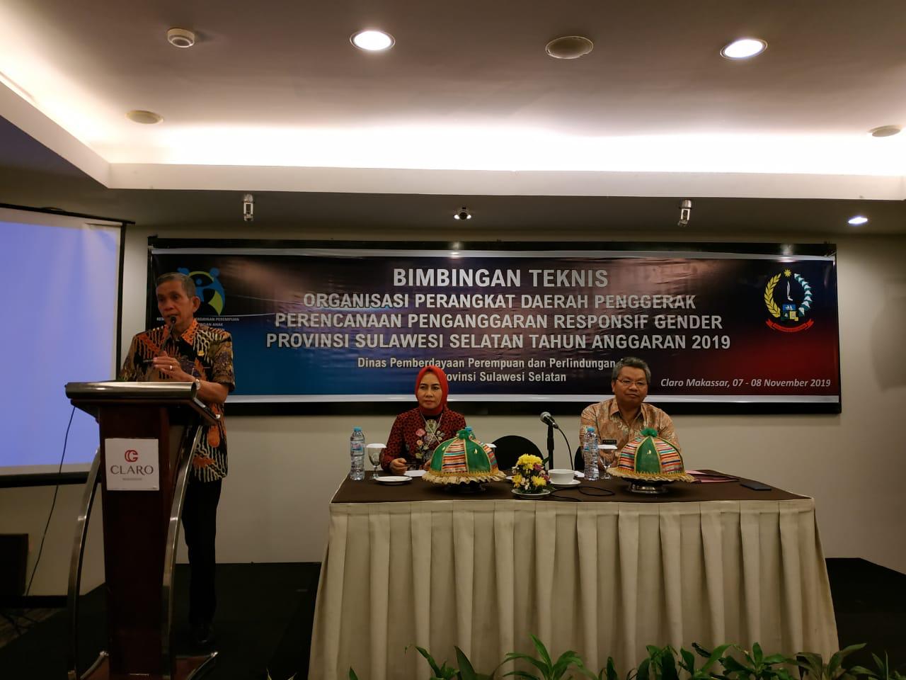 Kadis DPPPA Sulsel: Pengarusutamaan Gender Tugas Semua OPD