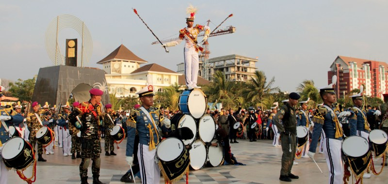 Dentuman Drum Band Gita Jala Taruna AAL Tingkat IV Akan Guncang Kota Makassar 