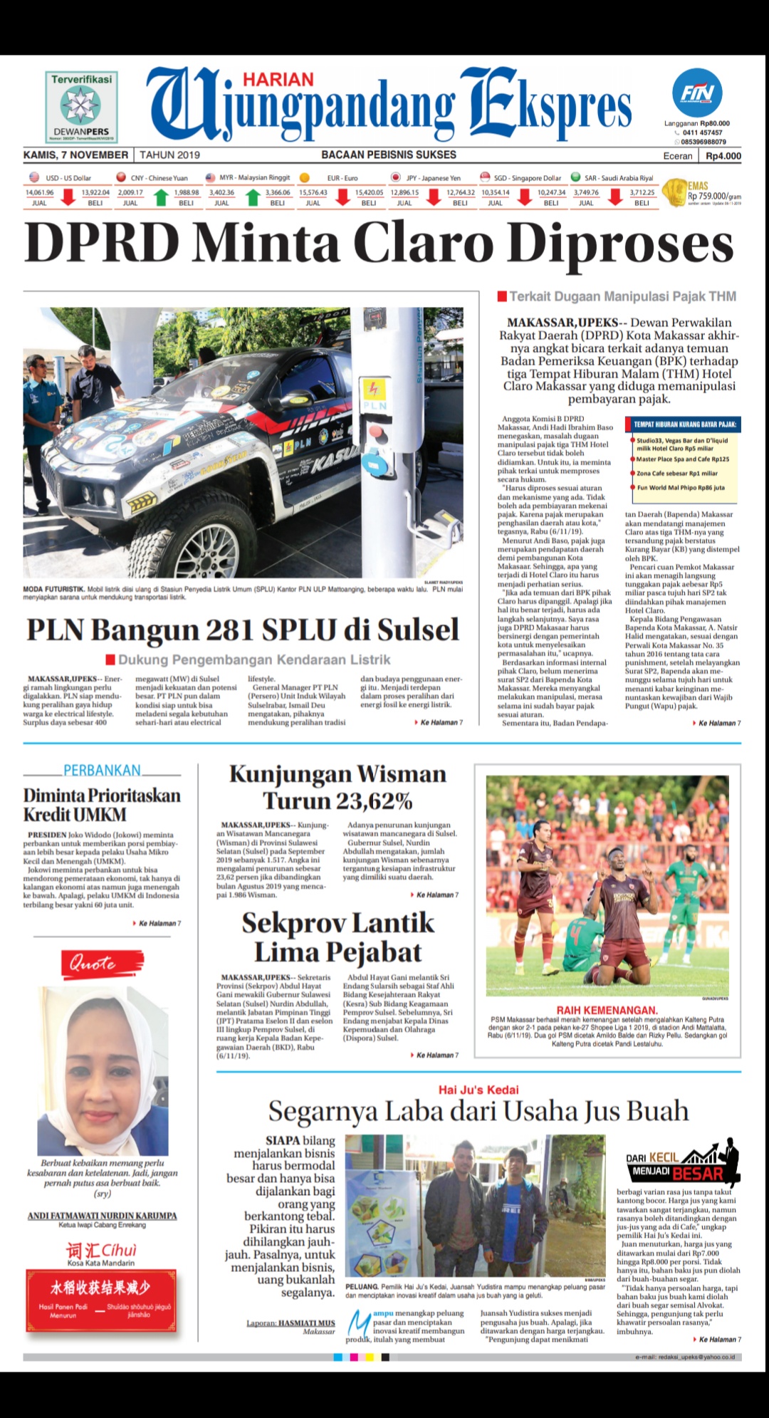Harian Ujungpandang Ekspres Hari Ini