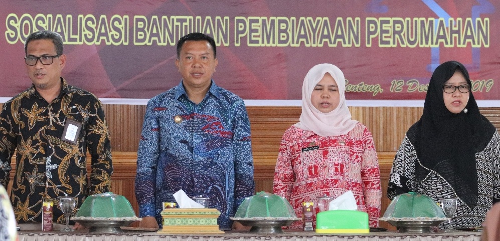 Bupati Selayar Apresiasi Sosialisasi Bantuan Pembiayaan Perumahan