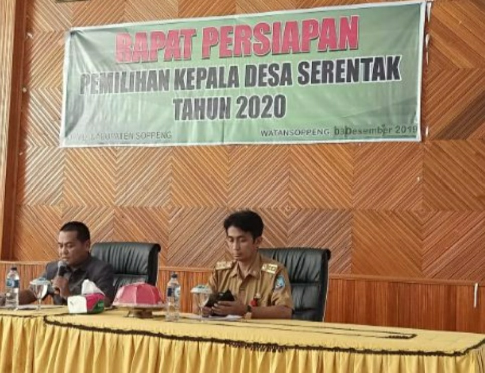 Rapat Persiapan Pilkades Serentak, Cakades Diharap Hindari Politik Uang