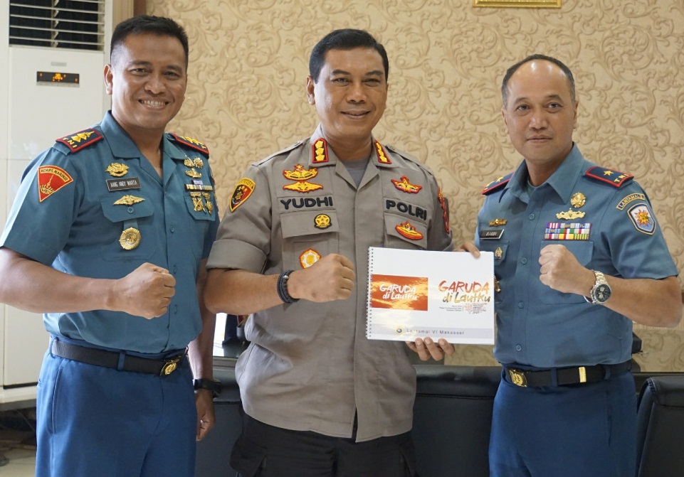Kapolrestabes Makassar Sangat Tertarik dan Mendukung ''Garuda di Lautku''
