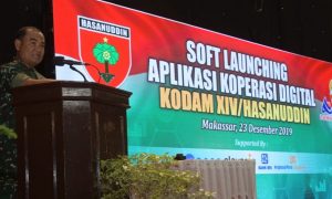 Demi Kesejahteraan Prajurit, Kodam Launching Aplikasi Koperasi