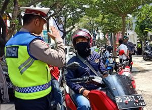Puluhan Kendaraan Penunggak Pajak Terjaring Razia