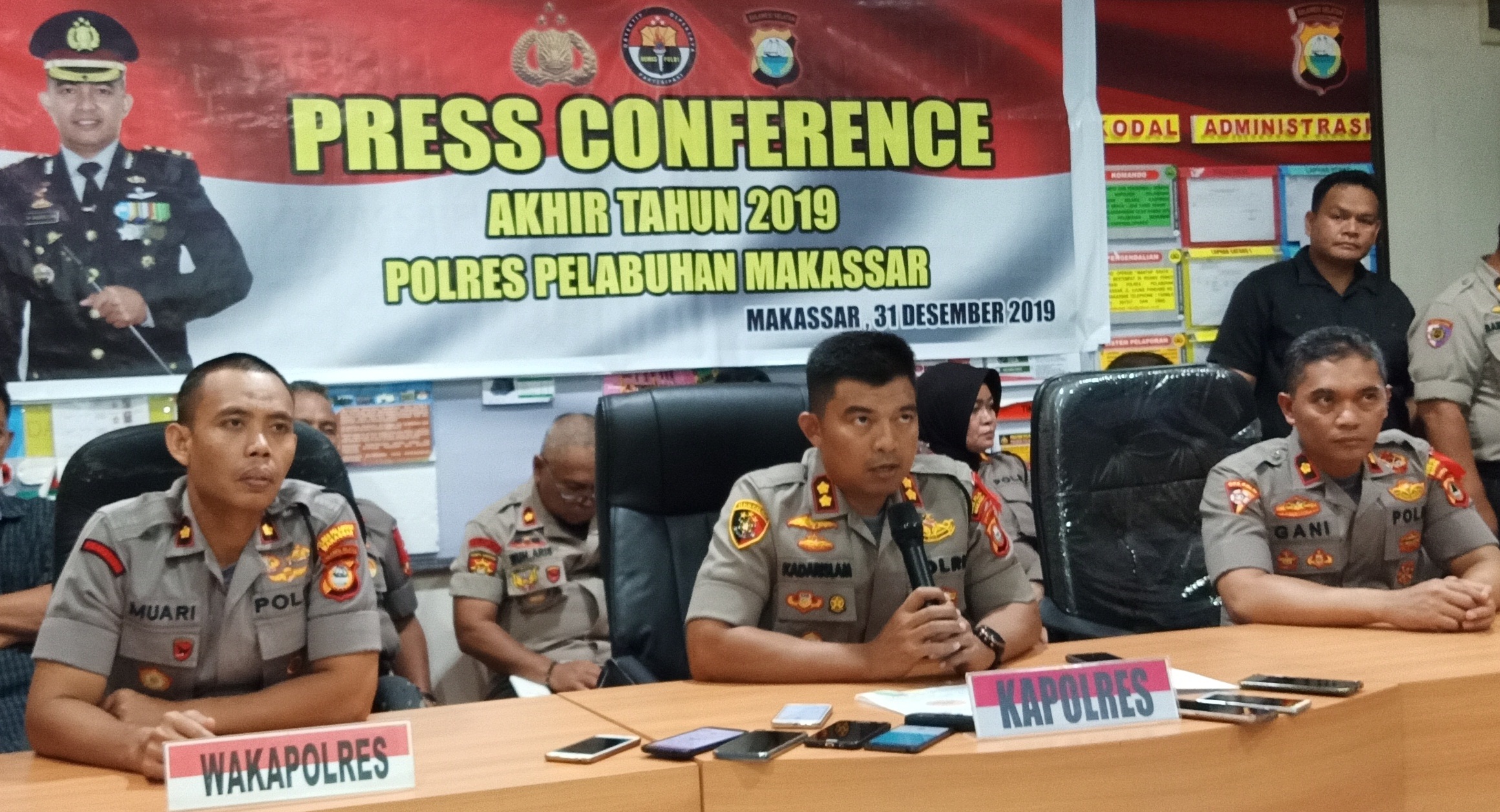 2019, Tindak Pidana di Wilayah Polres Pelabuhan Meningkat