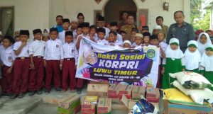 HUT ke-48, KORPRI Lutim Gelar Aksi Peduli di Panti Asuhan