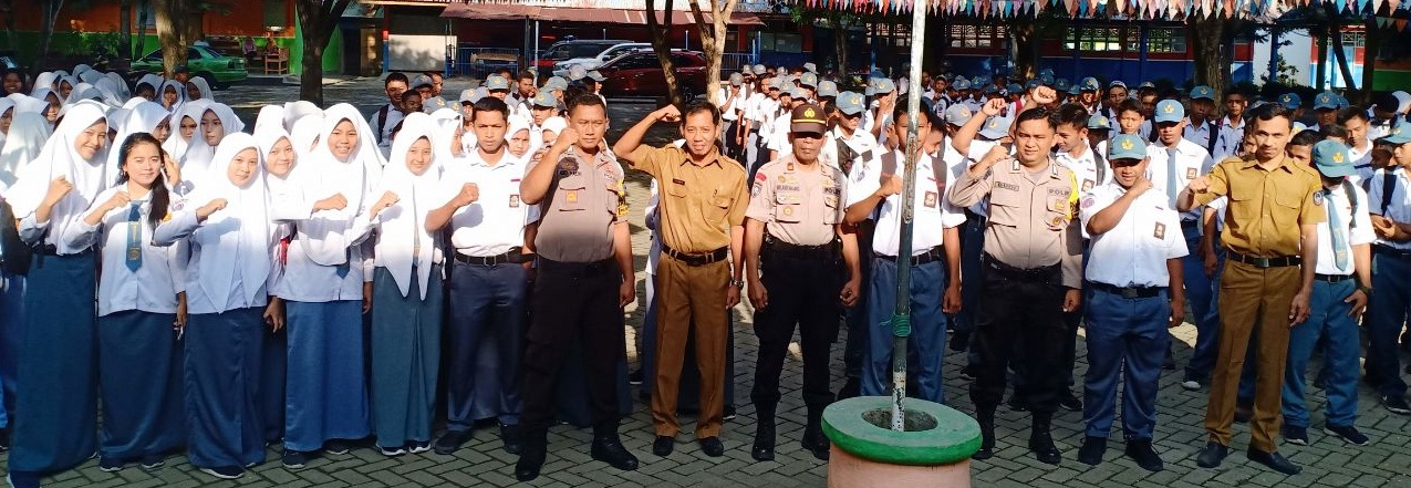 Kasat Binmas Ajak Hadapi Siswa Millenial dengan Kepedulian dan Agama