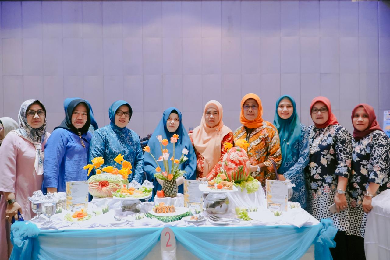 Jago Masak, TP PKK Selayar Juara 3 Menu Kudapan