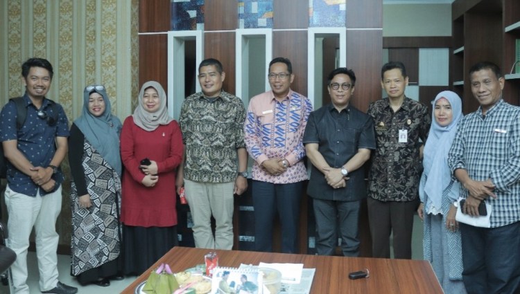 Sambangi Dinsos, Rapsel Terima Aduan Masalah Sosial Kota Makassar