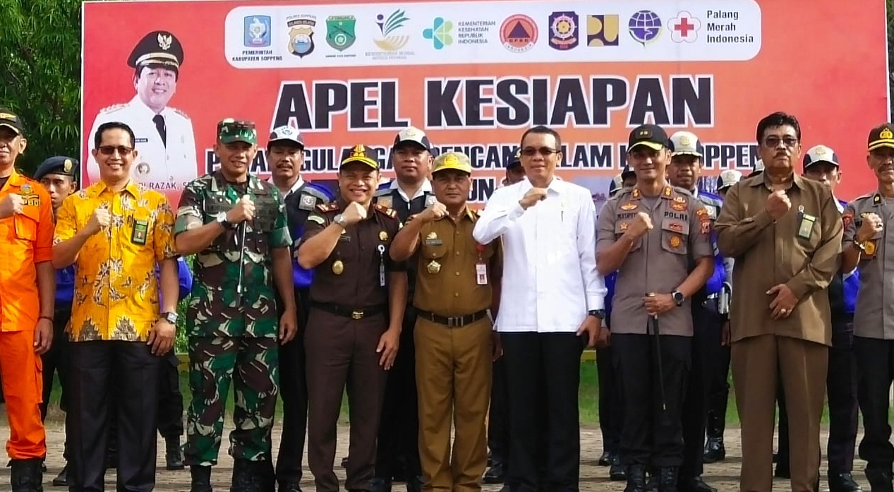 Apel Kesiapan, Sekda Minta Warga Tetap Waspada