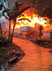 Diduga Gangguan Jiwa, Balla Bakar Rumahnya
