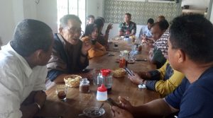 Dandim Enrekang dan Awak Media Coffee Morning