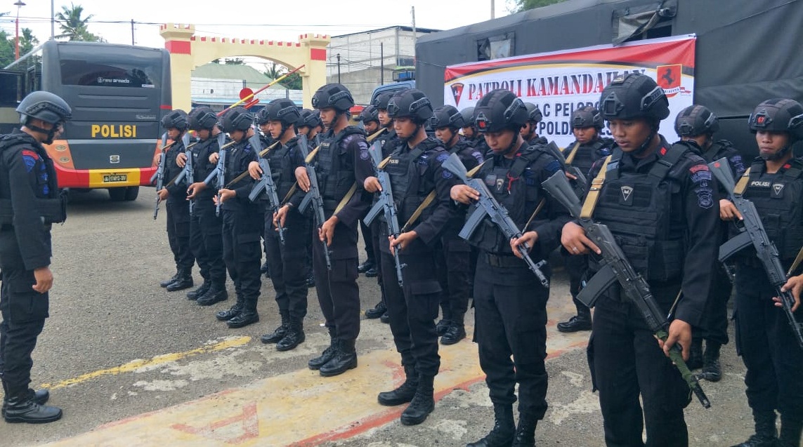 Batalyon C Brimob Sambangi Wilayah-wilayah Terpencil di Bone