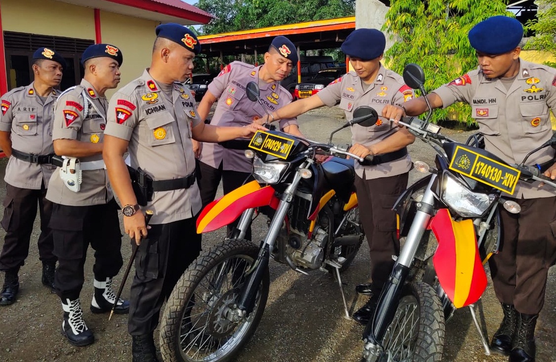 Jelang Pilkada Serentak, Dan Yon C Pelopor Cek Kesiapan Randis R2