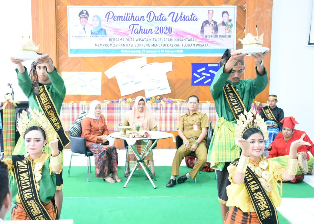 Promosi Pariwisata, Pemilihan Duta Wisata 2020 Soppeng Dibuka
