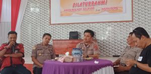 Perkuat Sinergitas, Kapolres Selayar Silahturahmi Jurnalis