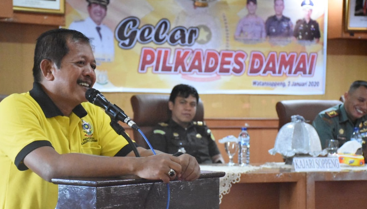 Deklarasi Damai Pilkades, Kaswadi Imbau Cakades Jaga Perilaku