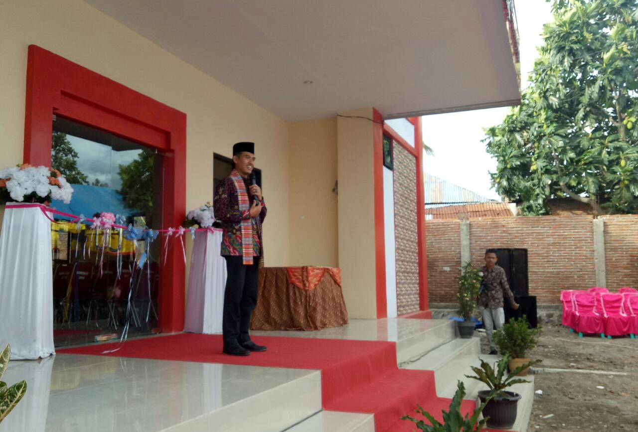 Aula Pemuda dan Santri Bantuan Kemenpora di Bantaeng Diresmikan