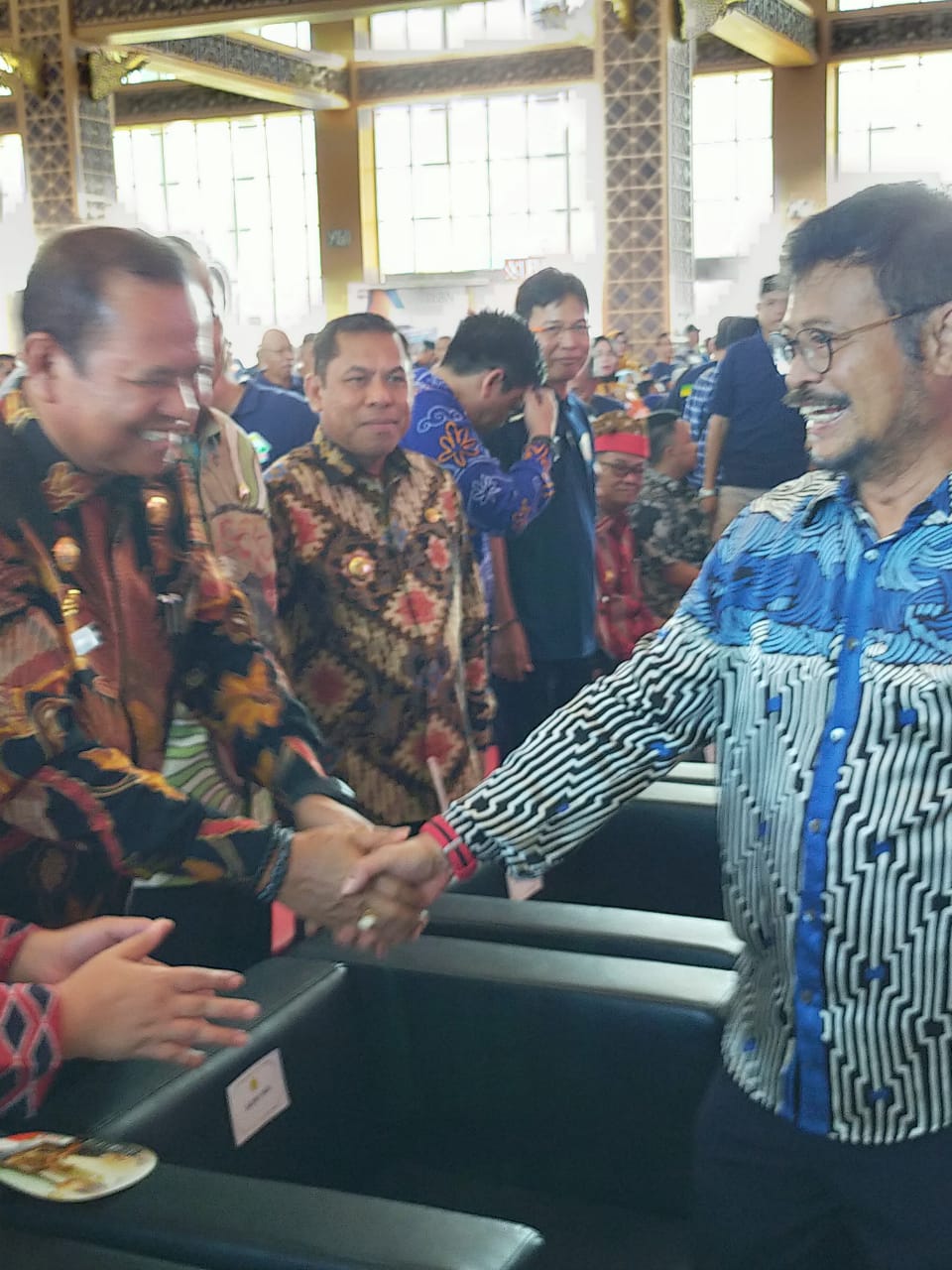 Ketemu Mentan, Bupati Luwu Hadiri Sosialisasi Konstratani