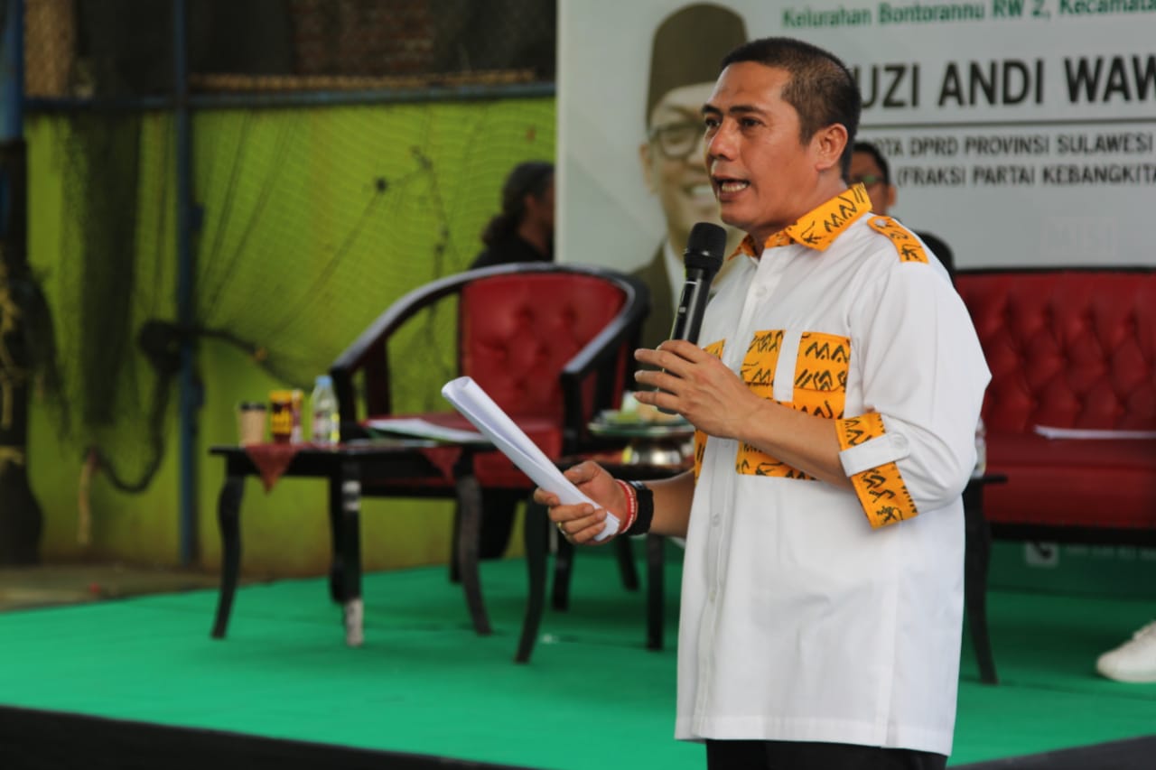 Fauzi Andi Wawo Gelar Sosialisasi Perda Kepemudaan, Deng Ical Didaulat Jadi Narasumber