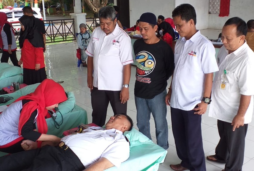 Donor Warnai Hari Jadi Sidrap Ke-676, Terkumpul 85 Kantong Darah
