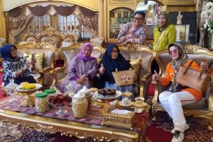Undang Hadir Hari Jadi Sidrap, Mulyani Dollah Mando Temui Lies F Nurdin