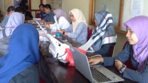 Warga Antusias Daftar Anggota PPS