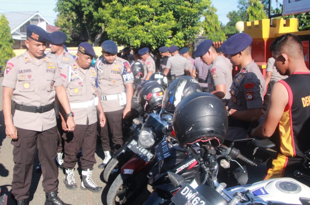 Ini Cara Batalyon C Brimob Bone Cegah Personel Melanggar