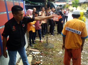 20.2 foto pangkep rekon Rekonstruksi Pembunuhan, Peragakan 28 Adegan