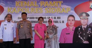 Kenal Pamit Kapolres Sidrap, Dollah Mando: Terima Kasih Pak Budi