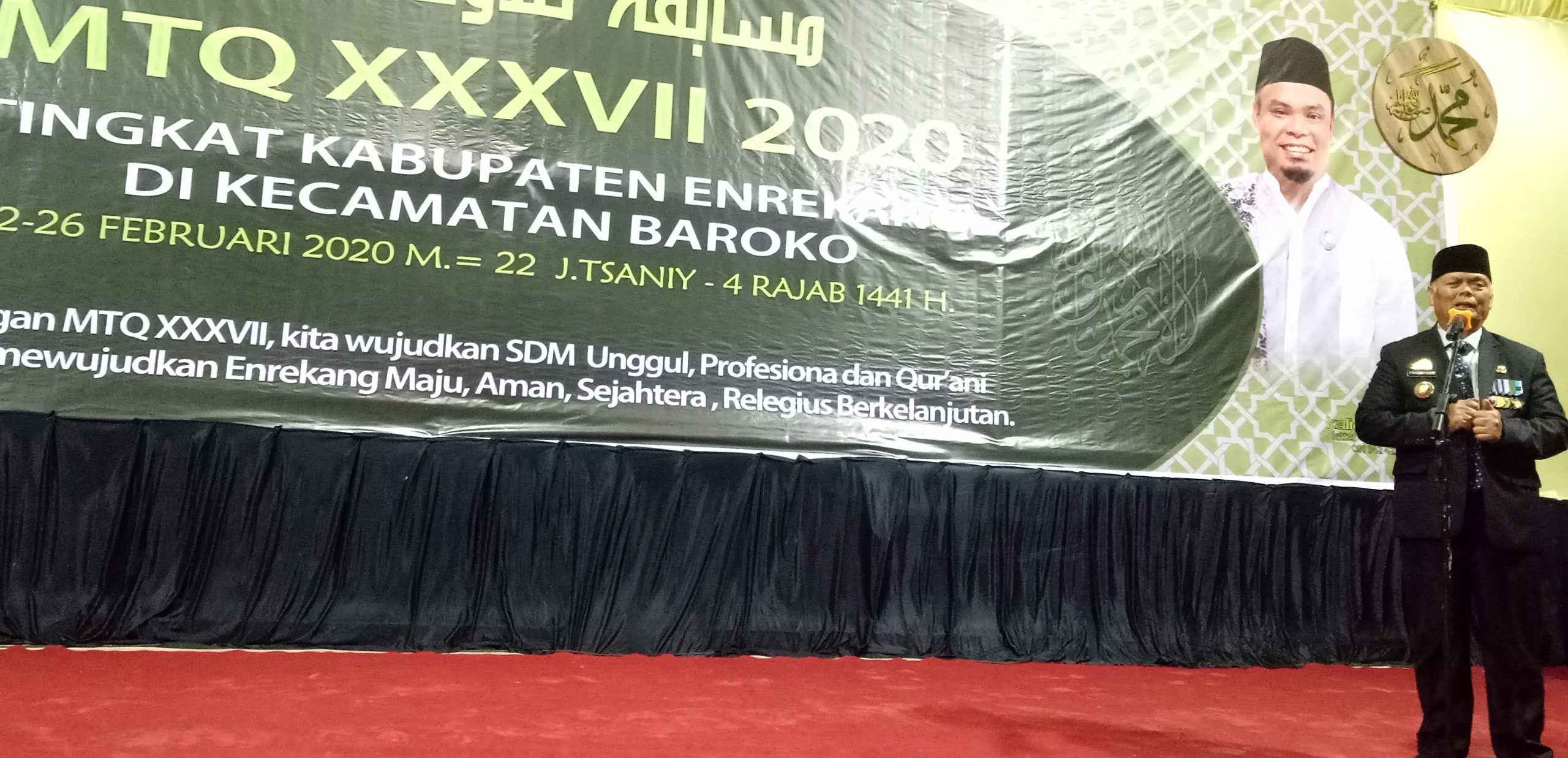 Muslimin Bando Buka MTQ ke-XXXVII