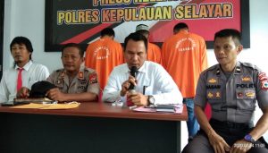 Polres Selayar Ringkus Empat Terduga Curanmor