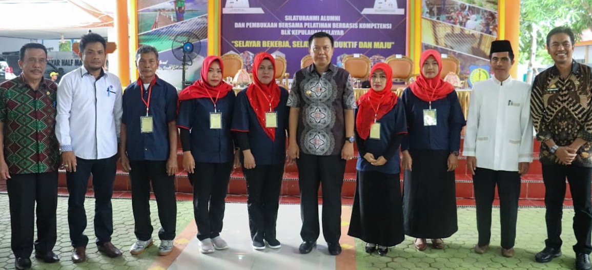 Buka Pelatihan BLK, Ini Harapan Bupati Selayar
