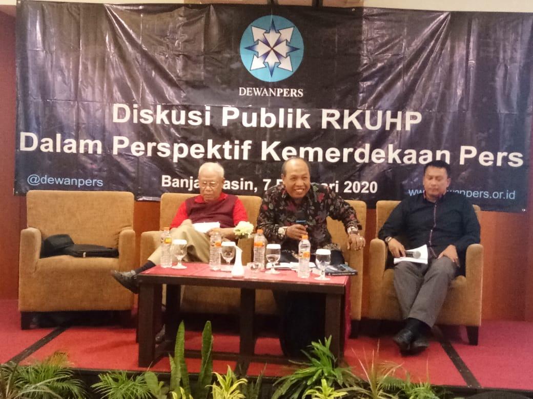 Wartawan Jangan Terlena Dengan Istilah Kemerdekaan Pers