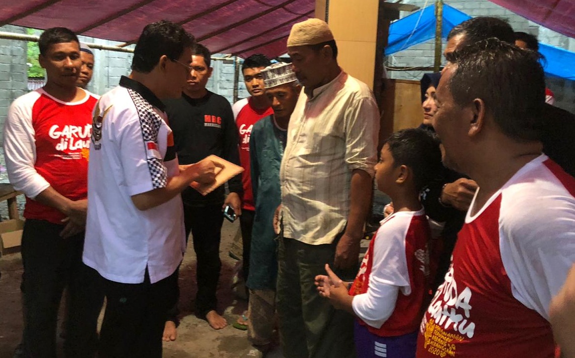 "Garuda Di Lautku" Lebarkan Sayap Sosial Ke Pelosok Desa di Masamba