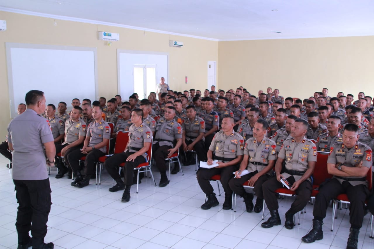 Dan Yon C Brimob Ingatkan Seluruh Anggotanya Bijak Gunakan Medsos