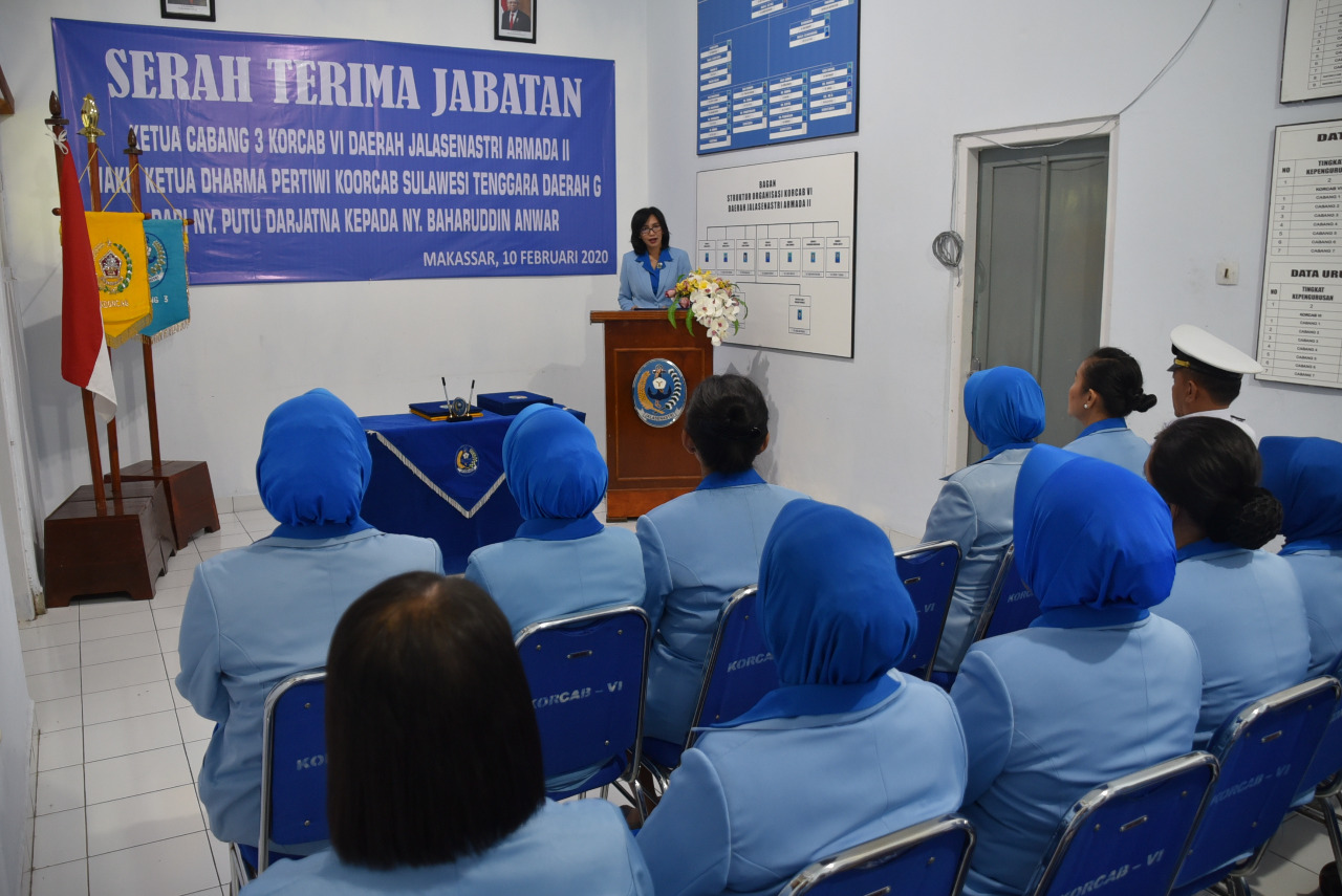 Jabatan Ketua Cabang 3 Korcab VI DJA II Berganti