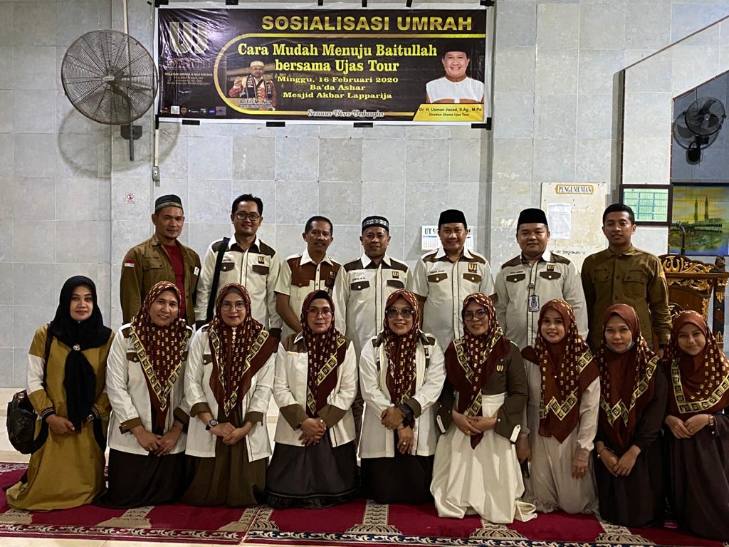 Ujas Tour Sosialisasi Umrah Nyata di Lapri Bone