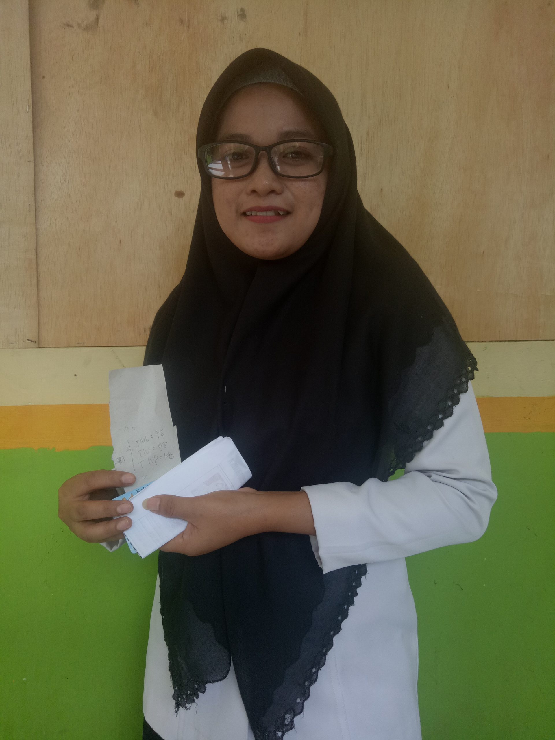 Eva Yulianti Peserta Tes CPNS Mengaku Tak  Sulit Kerjakan Soal Tes